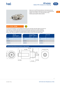 Thumbnail of document Data Sheet - 9730 HFisolator